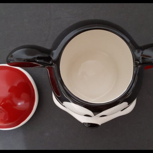 NEW RARE St. Nicholas Square Disney Christmas Mickey Mouse Lidded Mug - Picture 8 of 9